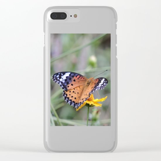 Indian Fritillary in Hangzhou Clear iPhone Case