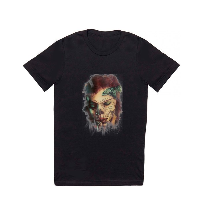 Skull Girl T Shirt