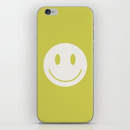 Happy Thoughts Lime iPhone Skin