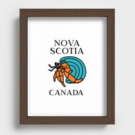 Nova Scotia, Hermit Crab Recessed Framed Print