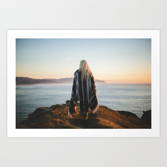 Coast Art Print