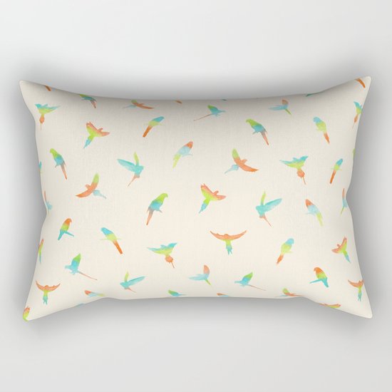 Parrots ! Papagei ! Rectangular Pillow