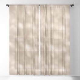 Glam Soft Gold Metallic Texture Sheer Curtain