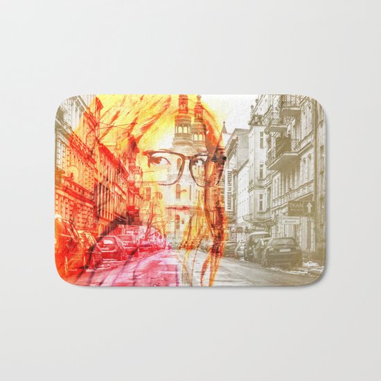 City girl Bath Mat