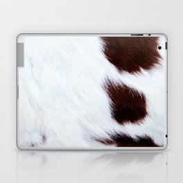 Scandinavian Minimal Modern Cow Fur (digital art) Laptop Skin