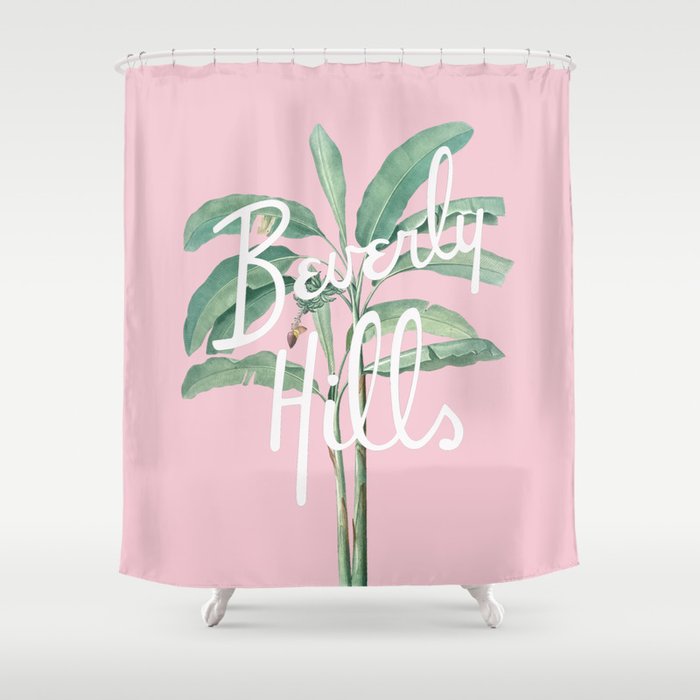 beverly hills Shower Curtain