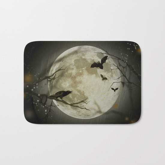 Halloween Scene Bath Mat
