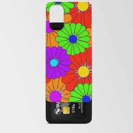 hippy flower power Android Card Case