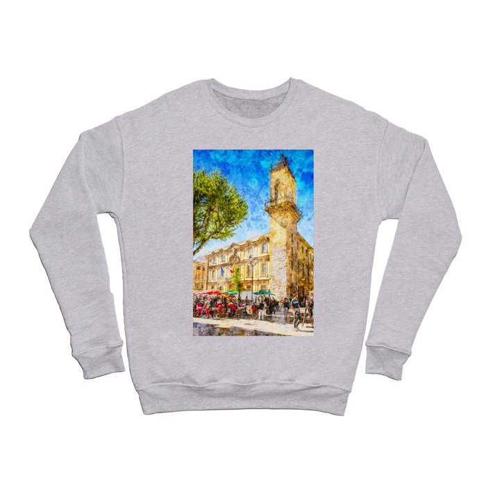 Aix en Provence-01 Crewneck Sweatshirt