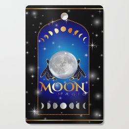 Witch Hands holding the full moon	 Cutting Board