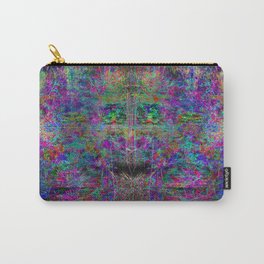 Senile Scream (abstract, psychedelic, visionary, glowing edges) Carry-All Pouch