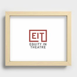 Equity in Theatre Recessed Framed Print