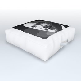 Martin Luther King Portrait Outdoor Floor Cushion