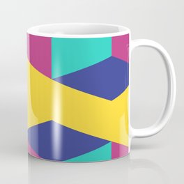 Isometric Geometric Abstract Art Mug