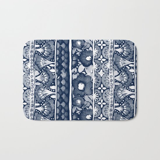 Boho Indigo Bath Mat