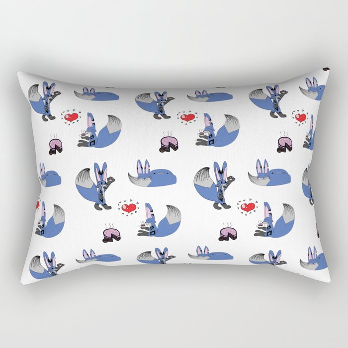 Luna the Fox Rectangular Pillow