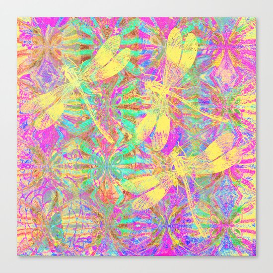 A Dragonflies ZQ Canvas Print