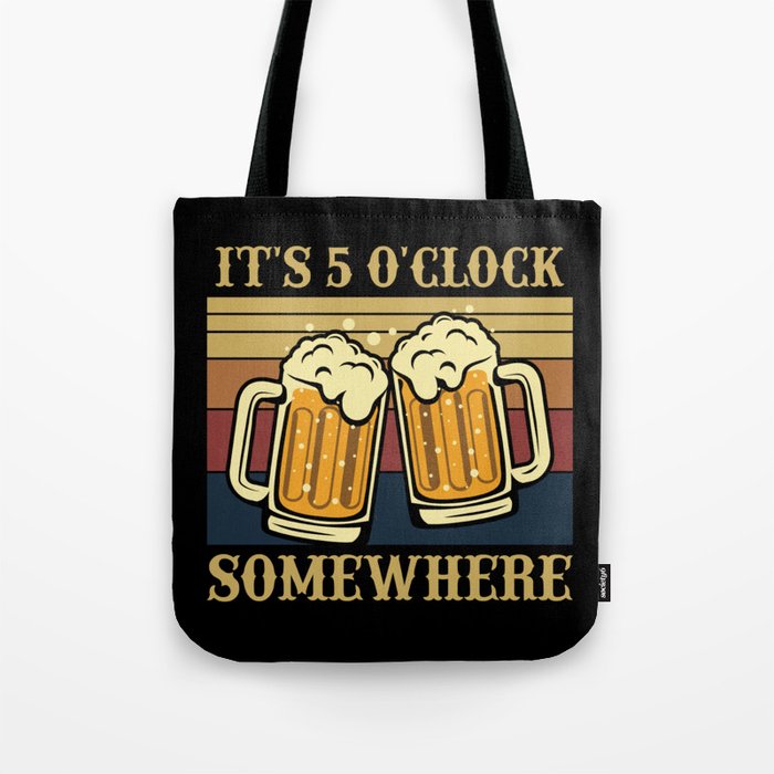 Funny Beer Lover Saying Tote Bag