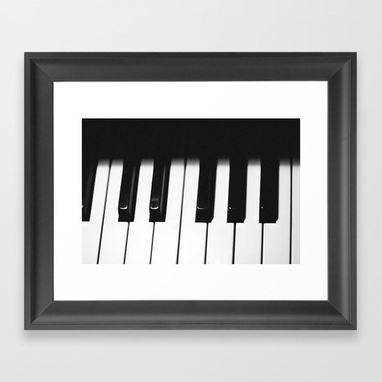 Piano Part 1 Framed Art Print