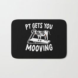 PT Gets You Mooving Physical Therapist Medical Cow Bath Mat | Dpt, Physiotherapists, Physical Therapist, Treatment, Rehab, Physiotherapy, Therapist, Physical Therapy, Future Therapist, Pt 