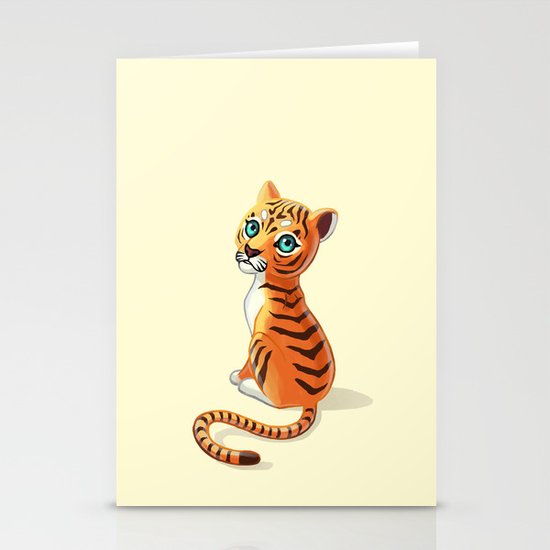 Tiger Cub Stationery Cards