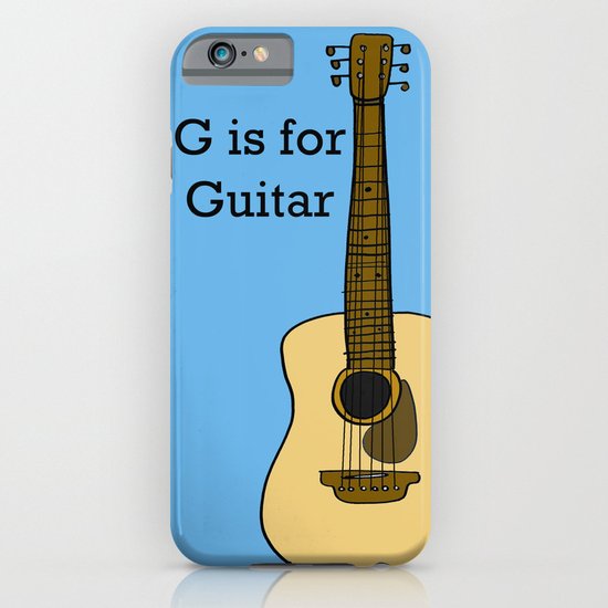 G is for Guitar iPhone & iPod Case