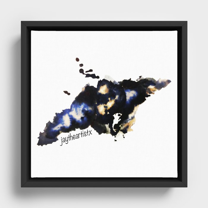 Beyond The Universe  Framed Canvas