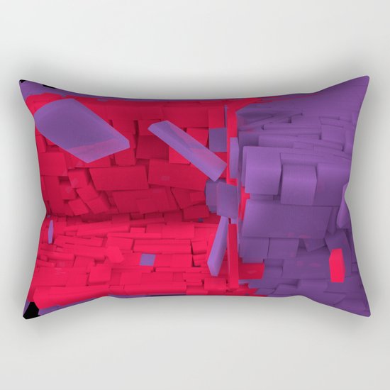 Blocks II Rectangular Pillow