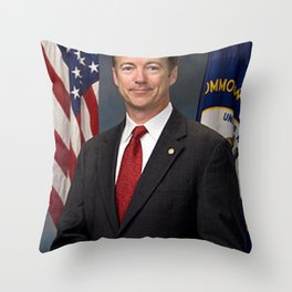 Rand Paul Throw Pillow