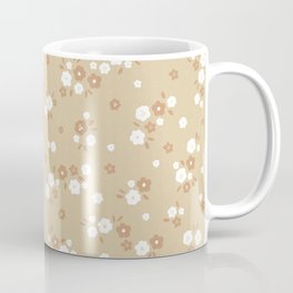 Hallie floral beige Coffee Mug