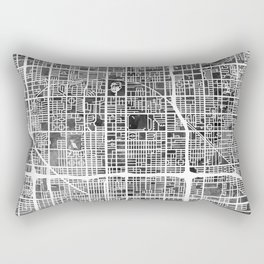 Phoenix Arizona City Map Rectangular Pillow