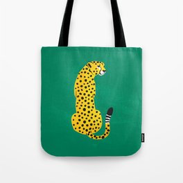 The Stare: Golden Cheetah Edition Tote Bag