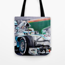 Lewis Hamilton "Focus On Lewis" Tote Bag