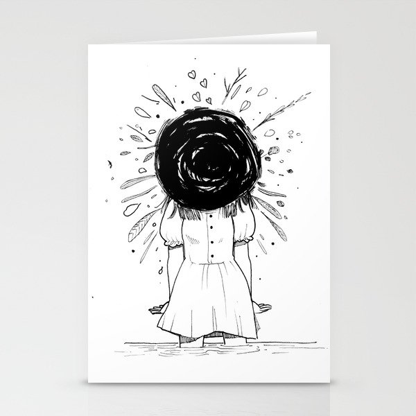 My Head Explodes Stationery Cards