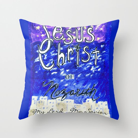 Faith In Christ Throw Pillow