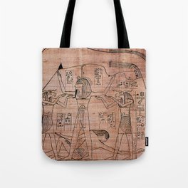 ANCIENT EGYPT. The Air God Shu. Tote Bag