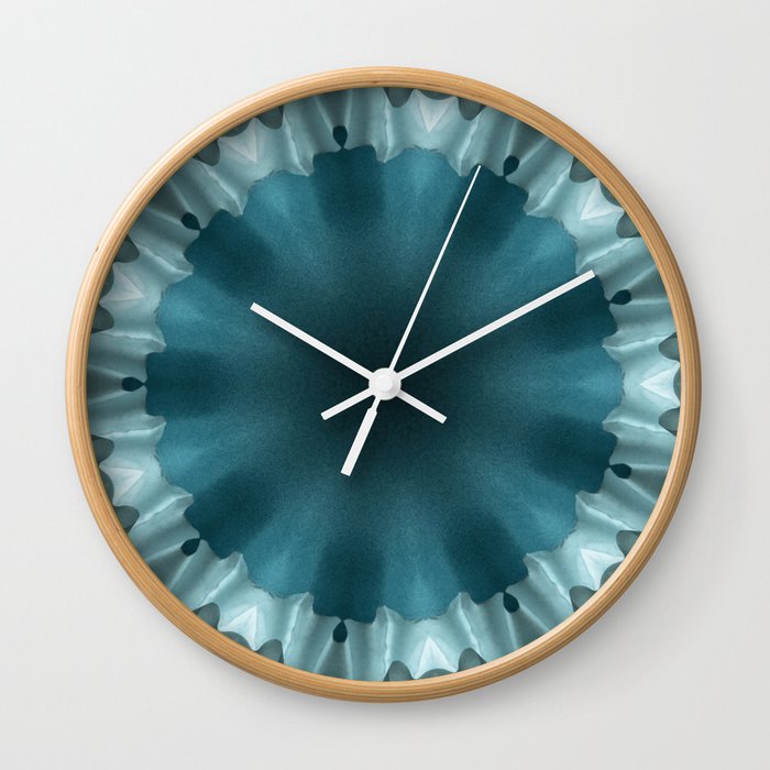 Mandala Objective Square Wall Clock