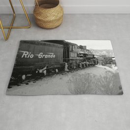 Train at the Gorge Rug