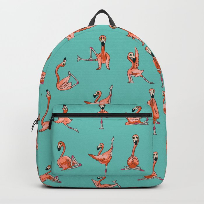 Flamingo Yoga Backpack