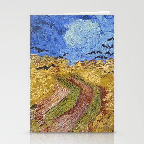 Wheatfield with Crows Stationery Cards