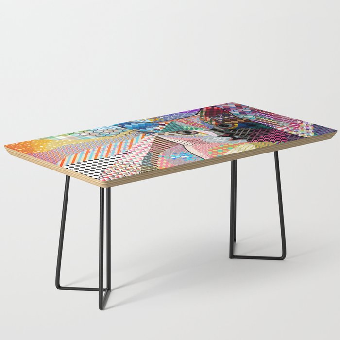 Multicolor Cat 676 Patterns Coffee Table