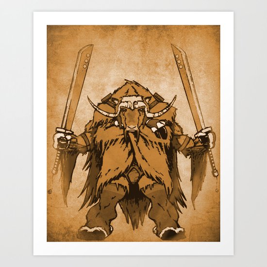 The Ox Art Print