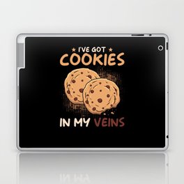 Ive got Cookies in my veins Laptop Skin