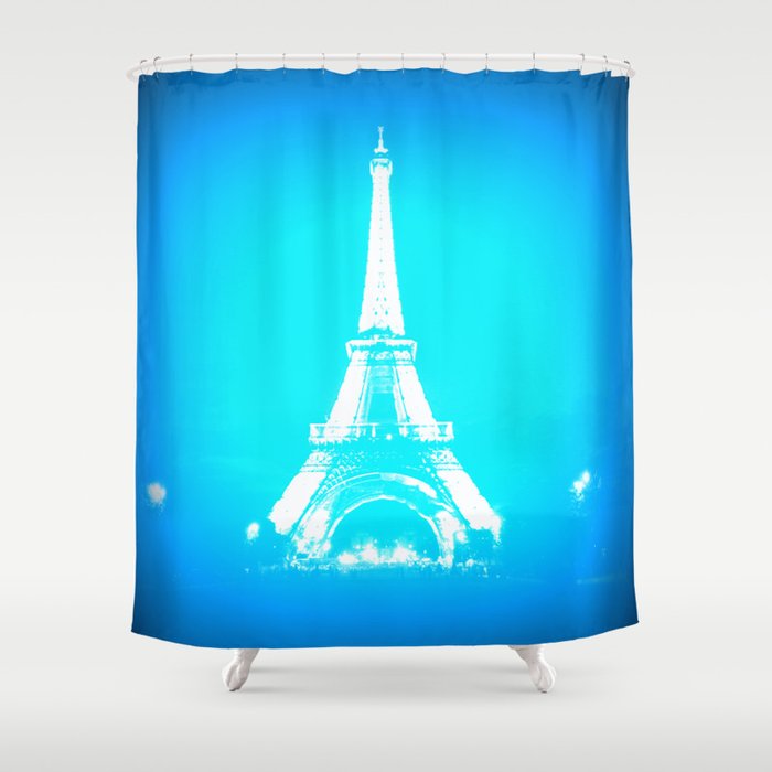 Paris Eiffel Tower Shower Curtain By Lilkiddies Society6