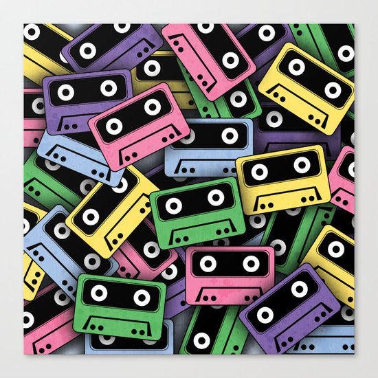 80's Kicks! Canvas Print