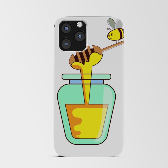 the story of the bee with honey  iPhone Card Case