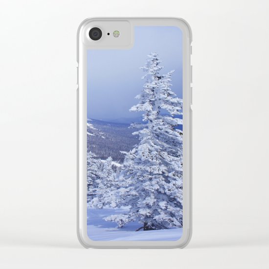 Winter day 27 Clear iPhone Case