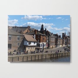 Kings Staith York river ouse Metal Print | Photo, Landscape, Architecture 