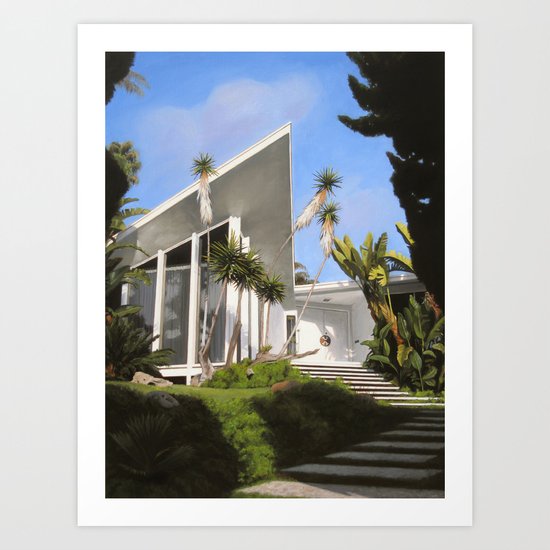San Diego Modern Pathway Art Print