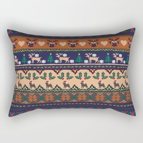 Christmas With You Rectangular Pillow